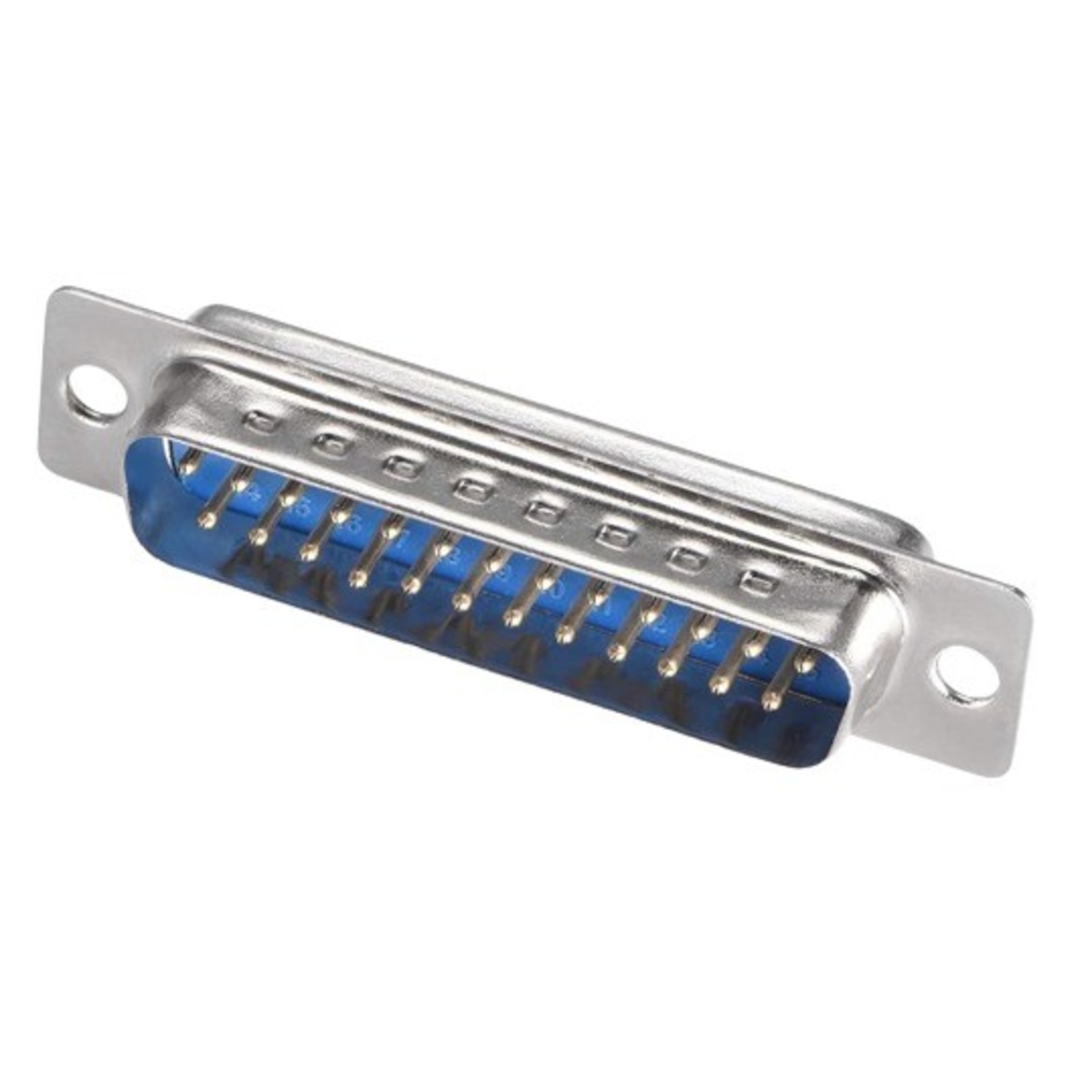 DB25 Pin D-Sub Solder Type Male Connector (25 Pin D-Sub Male Connector) image 1