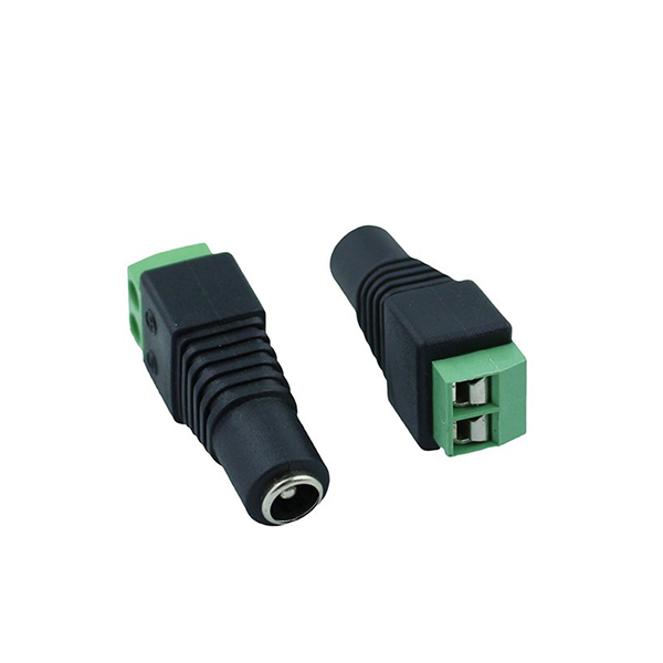 2.1 x 5.5mm DC Power Jack Female Connector with 2 Pin Screw Terminal image 1