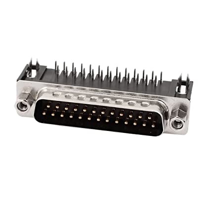 DB25 Pin D Sub Right Angle Male Connector PCB Mount Serial Connector (DB25 Male Connector) image 1