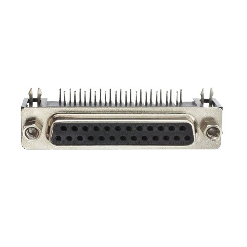 DB25 Pin D Sub Right Angle Female Connector PCB Mount Serial Connector (DB25 Female Connector) image 1