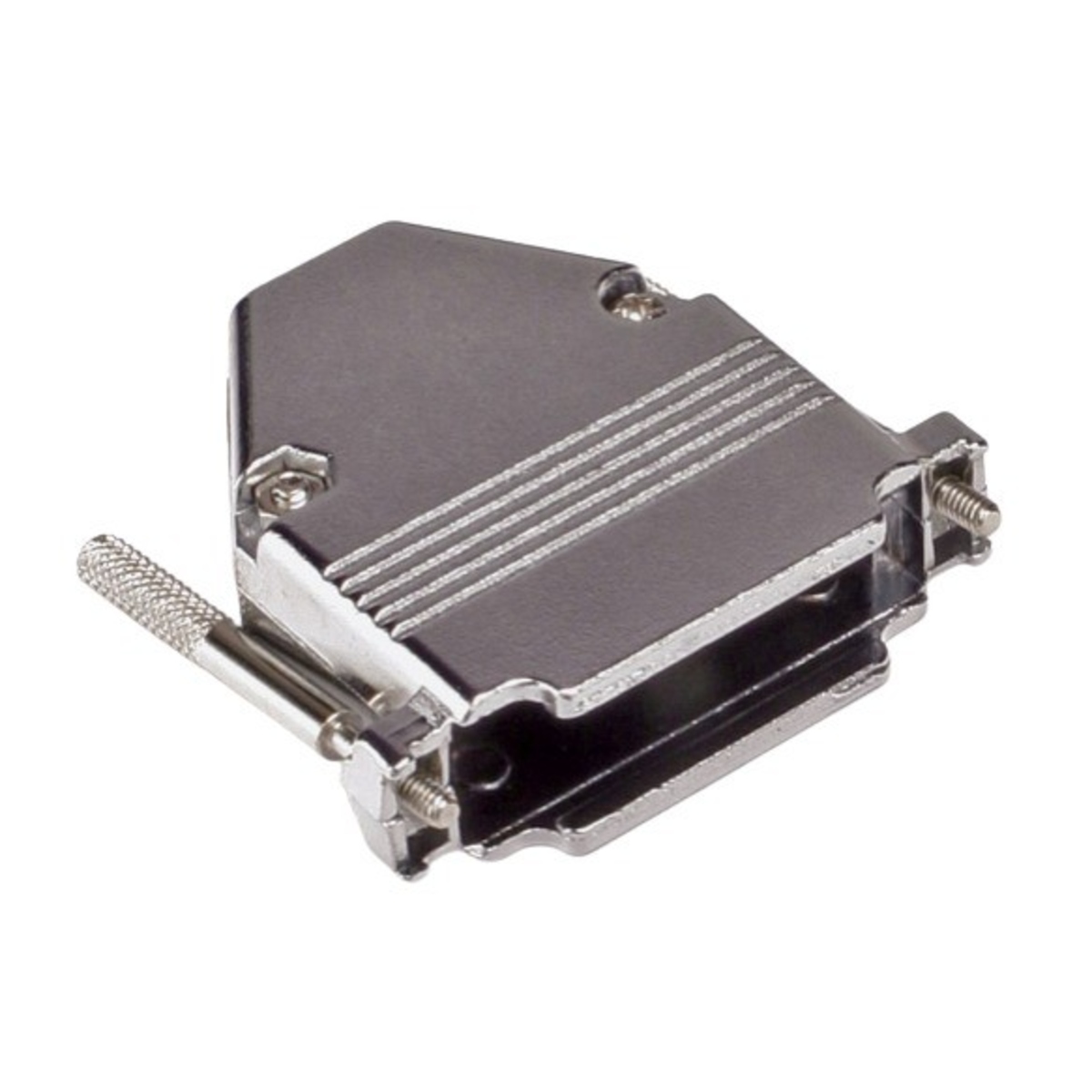 25 Pin Metal Dust Cover D Sub Connector Protective Hood (DB25 Dust Cover) image 1