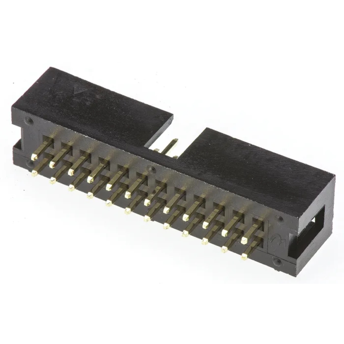 26 Pin FRC IDC Box Header Straight Male 13x2 Pin 2.54mm (Ribbon Cable Box Header Connector) image 1