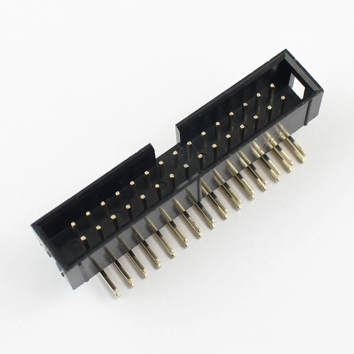 26 Pin FRC IDC Box Header Right Angle Male Connector 13x2 Pin 2.54mm PCB Header (26 Pin IDC Header) image 2
