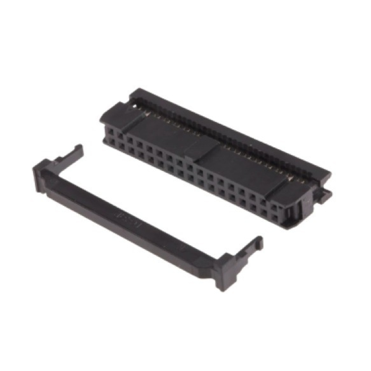 34 Pin FRC IDC Female Connector 17x2 Pin 2.54mm (34 Pin Ribbon Cable IDC Connector) image 1