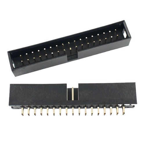 34 Pin FRC IDC Box Header Straight Male Connector 17x2 Pin 2.54mm PCB Header (34 Pin Box Header) image 1