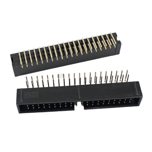 40 Pin FRC IDC Box Header Right Angle Male Connector 20x2 Pin 2.54mm image 1