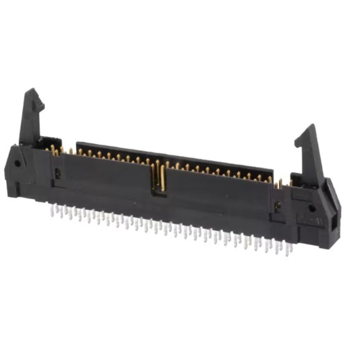 50 Pin FRC IDC Straight Male Header with Lock 25x2 Pin 2.54mm (PCB Mount IDC Box Header Connector) image 1
