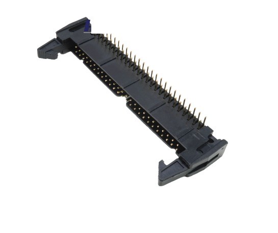 50 Pin FRC IDC Right Angle Male Header with Lock 25x2 Pin 2.54mm image 1