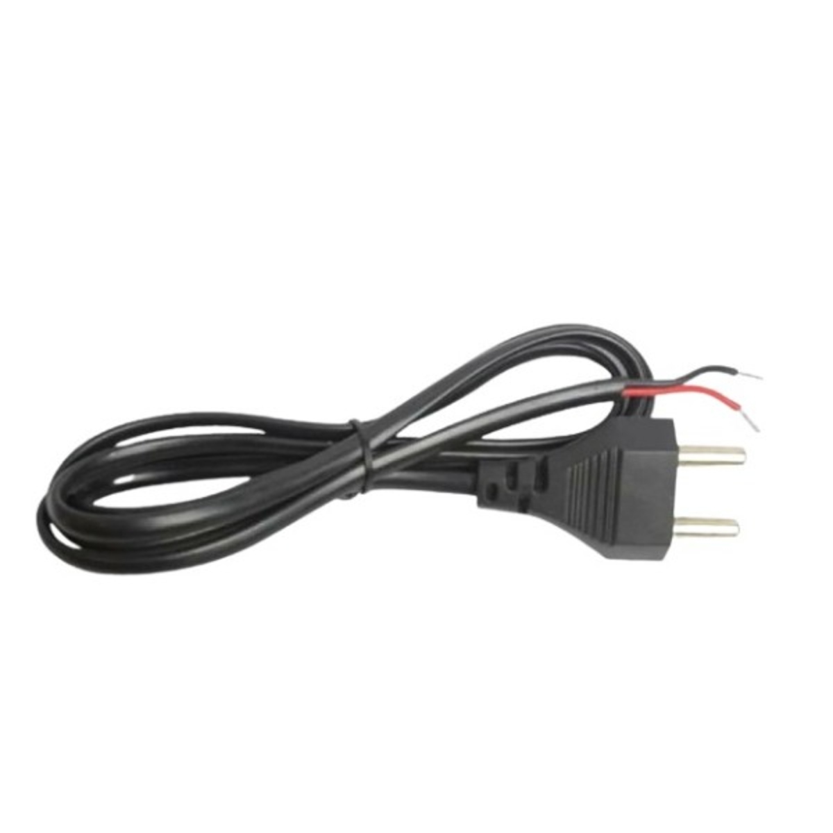 2 Pin 14/38 Open Ended Mains Cord 1.5 Meter (Power Cord, AC Supply Cable, Open Wire Cable) image 1