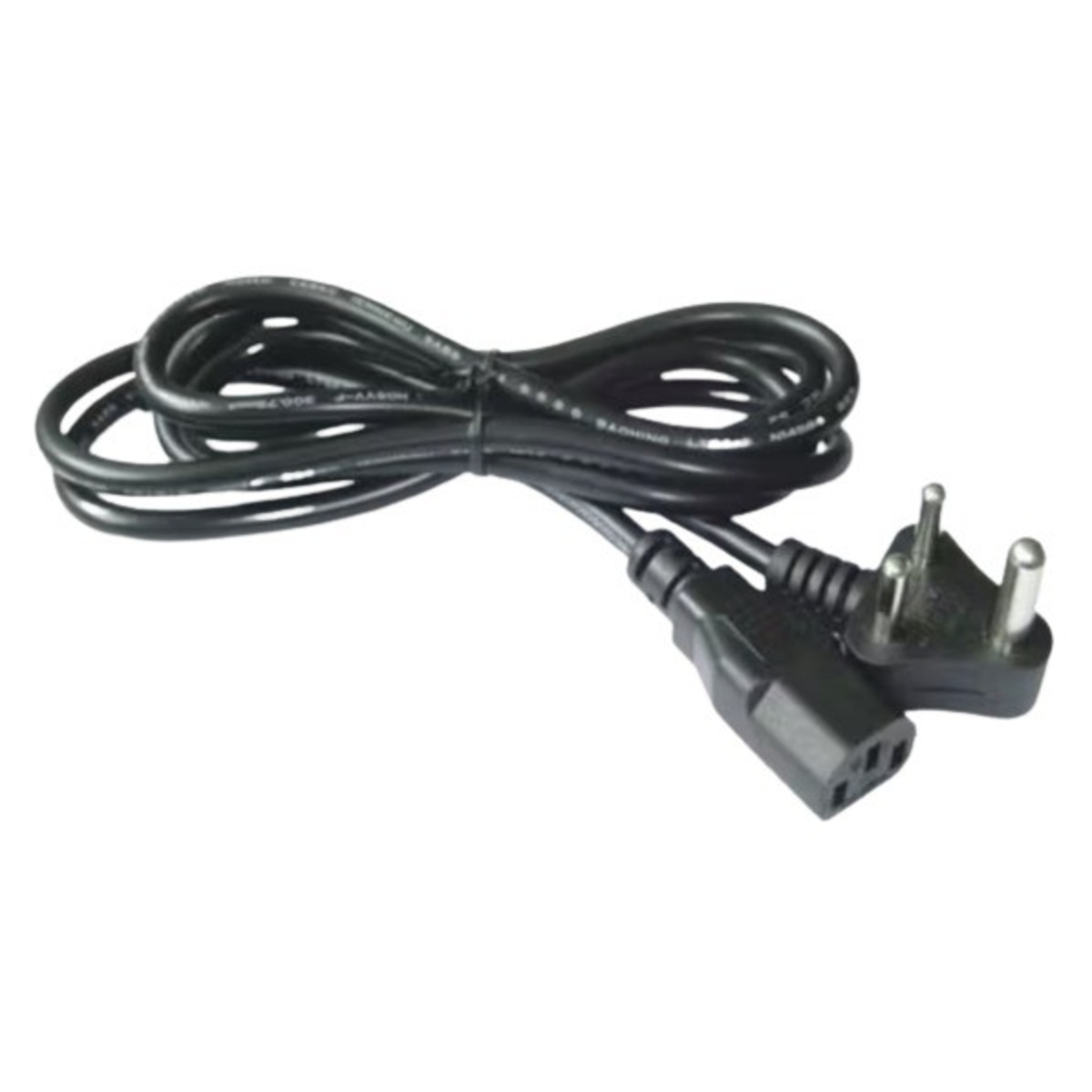 3 Pin Computer Power Cord 1.5 Meter 14 x 60 (IEC C13 Power Cable) image 1