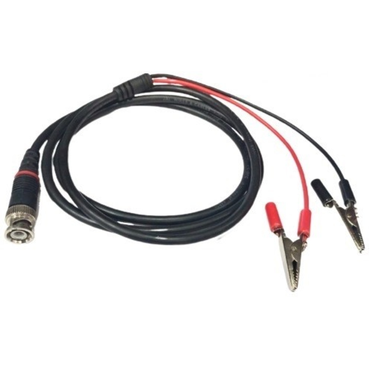 Oscilloscope BNC Male to Crocodile Clip Test Cable (BNC to Alligator Clip Lead) image 1