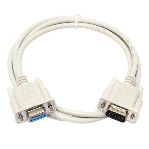RS232 Serial Cable DB9 Male/Female-1.20 Mtr image 1
