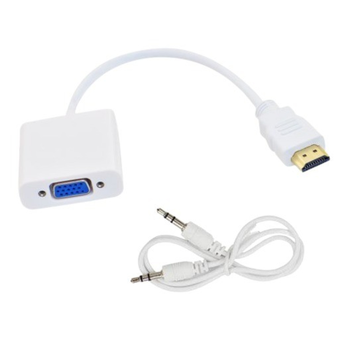HDMI to VGA Converter with Audio Adapter for Raspberry Pi (HDMI to VGA Converter) image 1