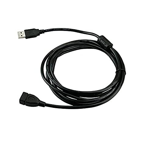 USB 2.0 A MALE to A FEMALE With Filter Extension Cable -1.5 Mtr image 1