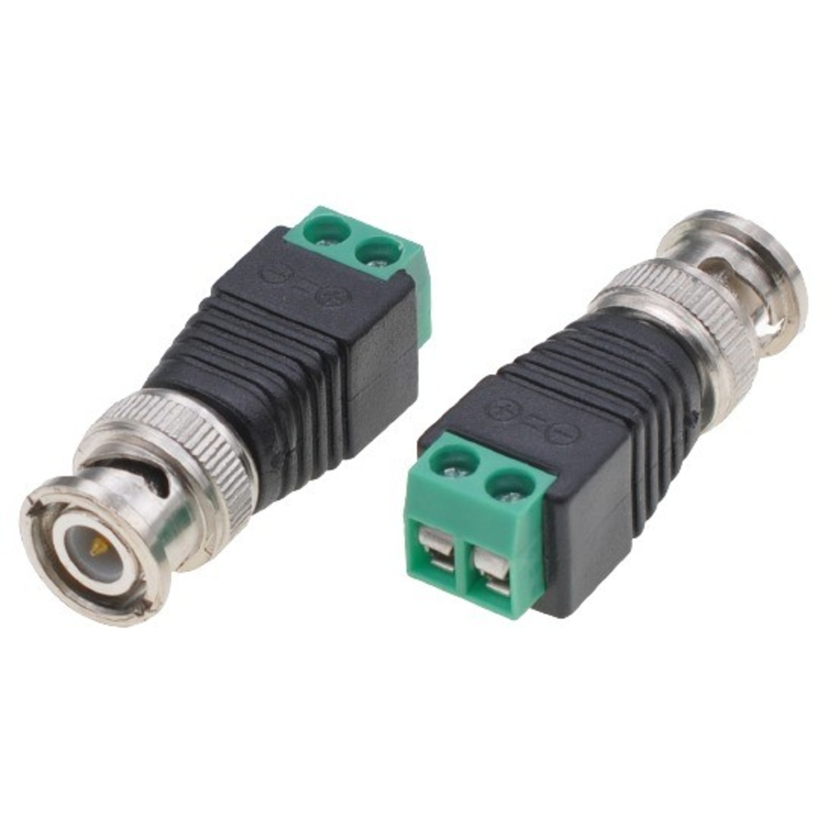 BNC Male to Screw Terminal Connector (2 Pin BNC Adapter) image 1