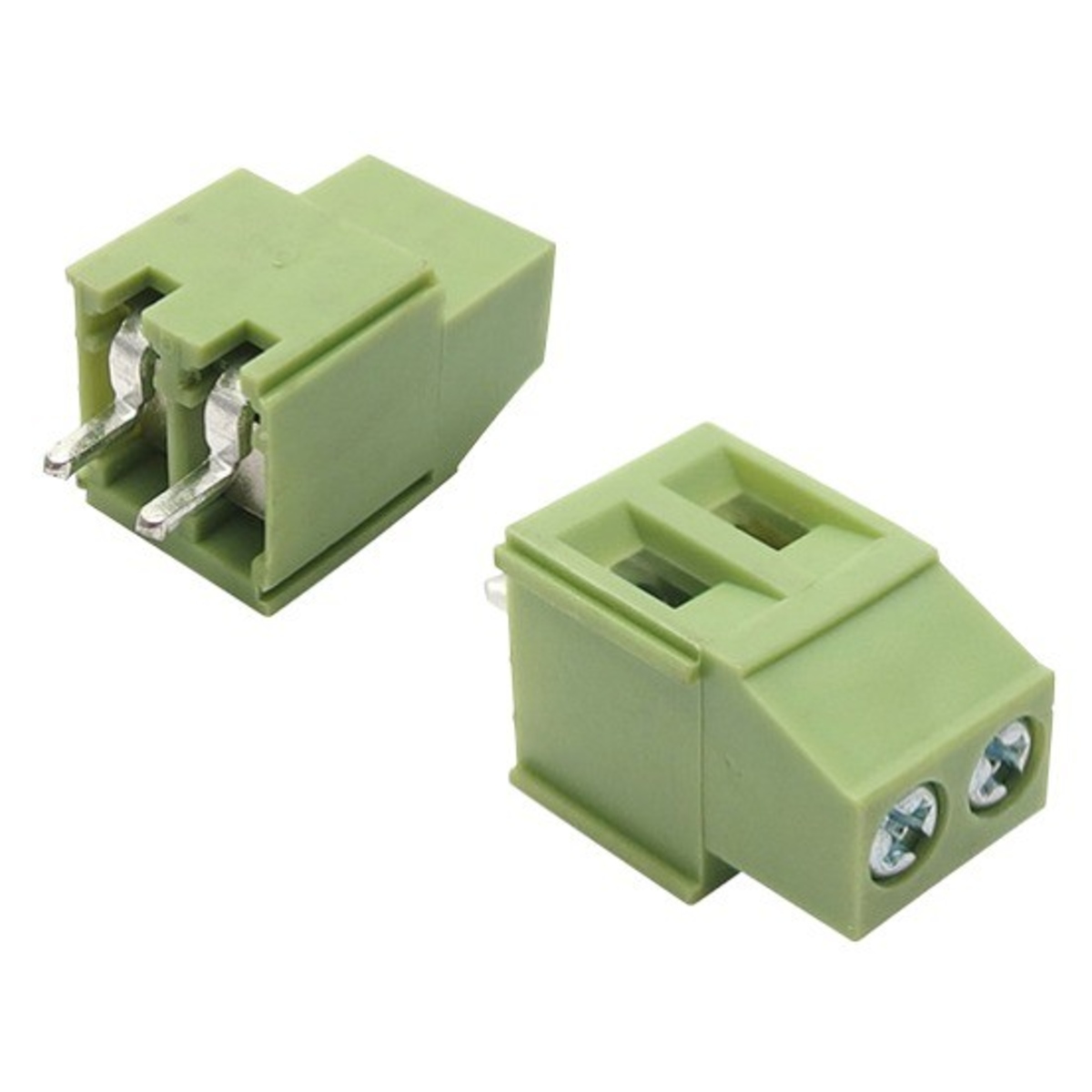 XY 129V 2 Pin 5.08mm Screw Terminal Block (PCB Mount Terminal Connector) image 1