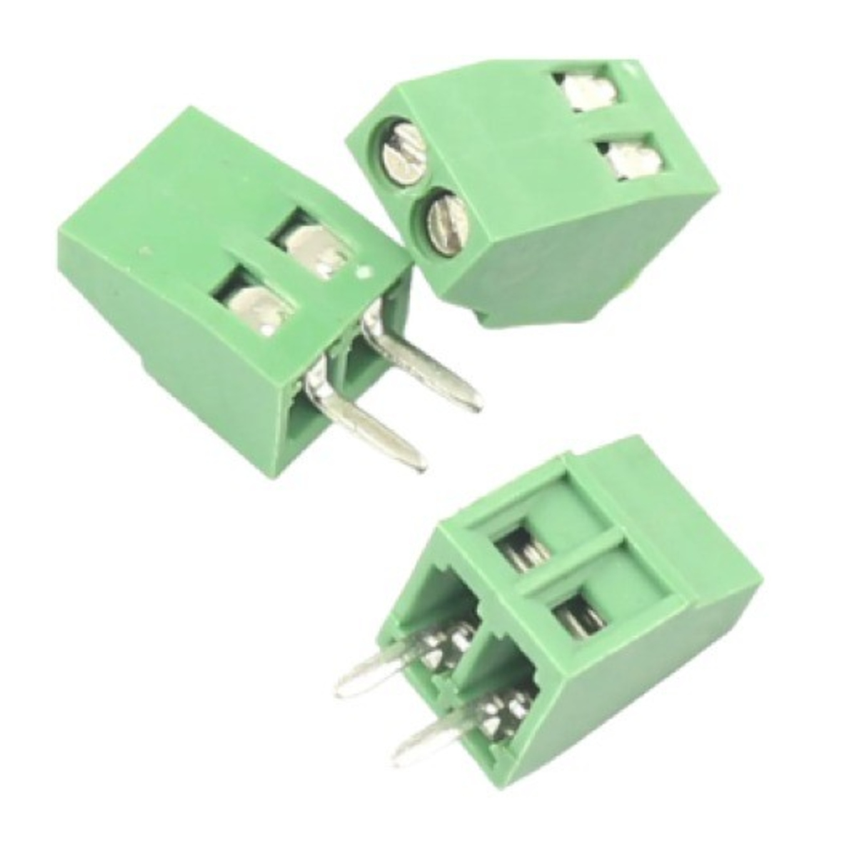 XY 308V 2 Pin 2.54mm Screw Terminal Block (PCB Mount Terminal Connector) image 1