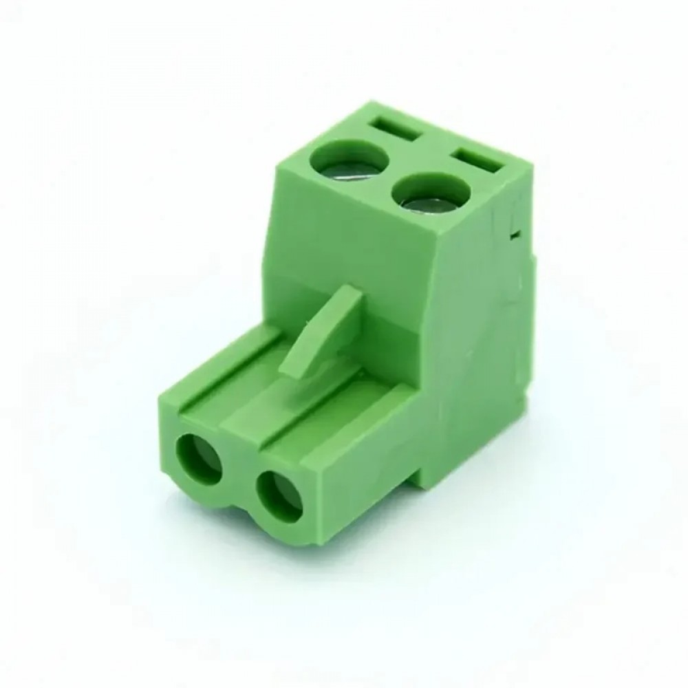 XY2500 2 Pin 5.08mm Right Angle Pluggable Screw Terminal Female Connector (Pluggable Terminal Block) image 1
