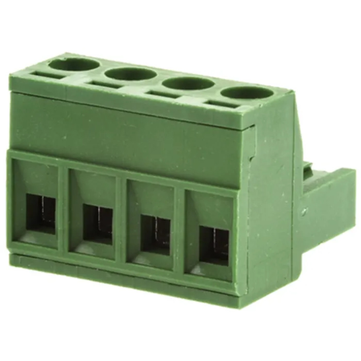 XY2500 4 Pin 5.08mm Right Angle Pluggable Screw Terminal Female Connector (PCB Terminal Block) image 2
