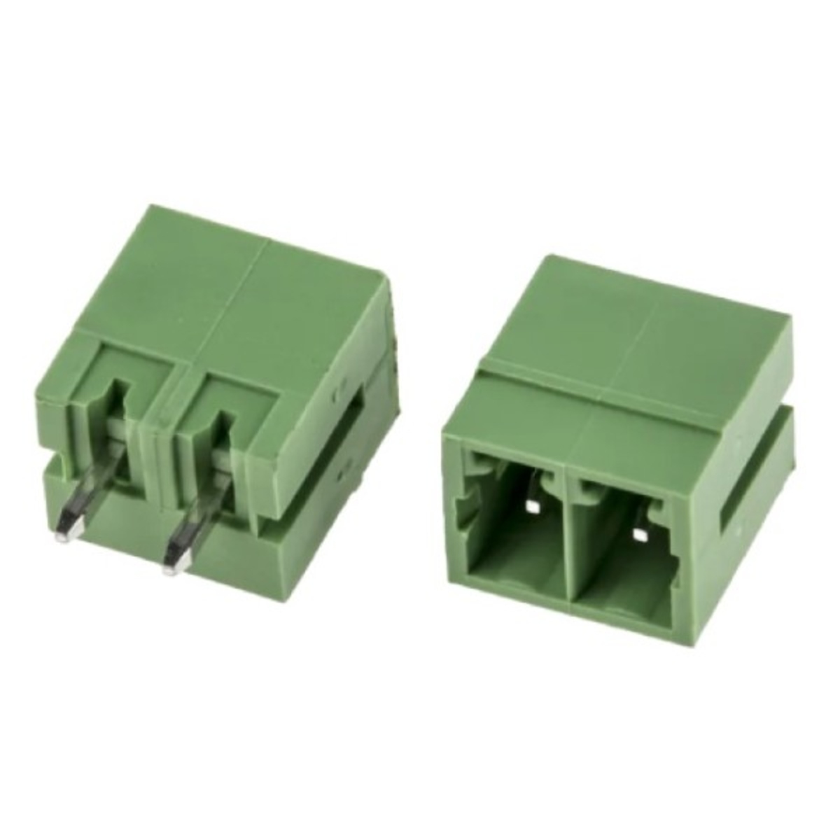 XY2500 2 Pin 3.81mm Straight Pluggable Terminal Close Male Connector (PCB Terminal Block Header) image 1