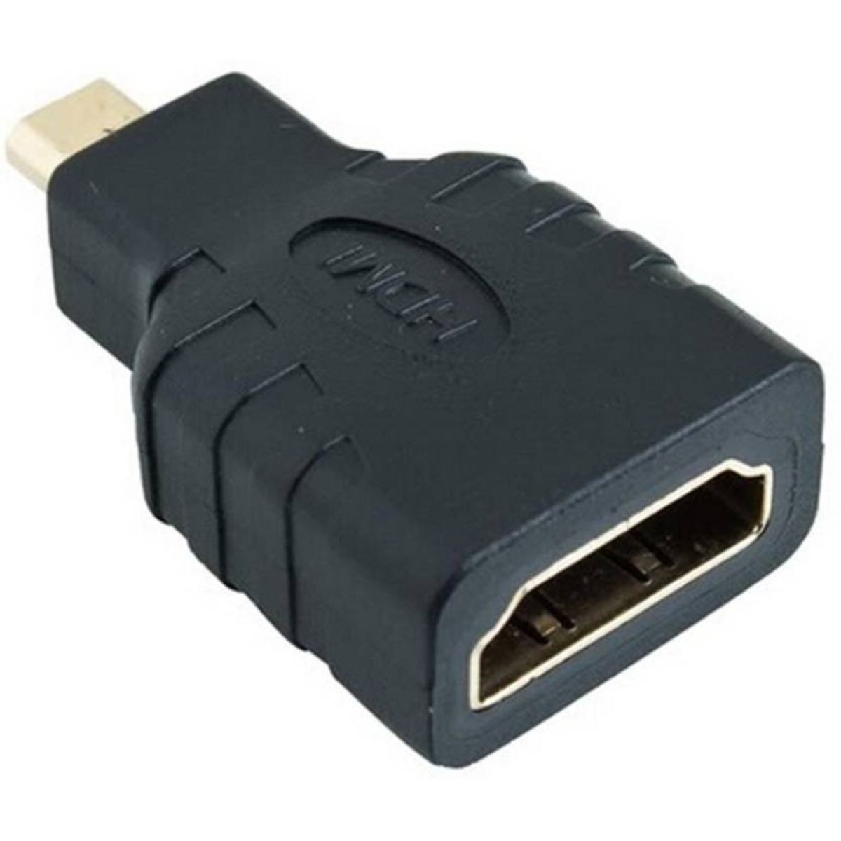 Micro HDMI Male to HDMI Female Adapter (Type D to Standard HDMI Converter) image 2