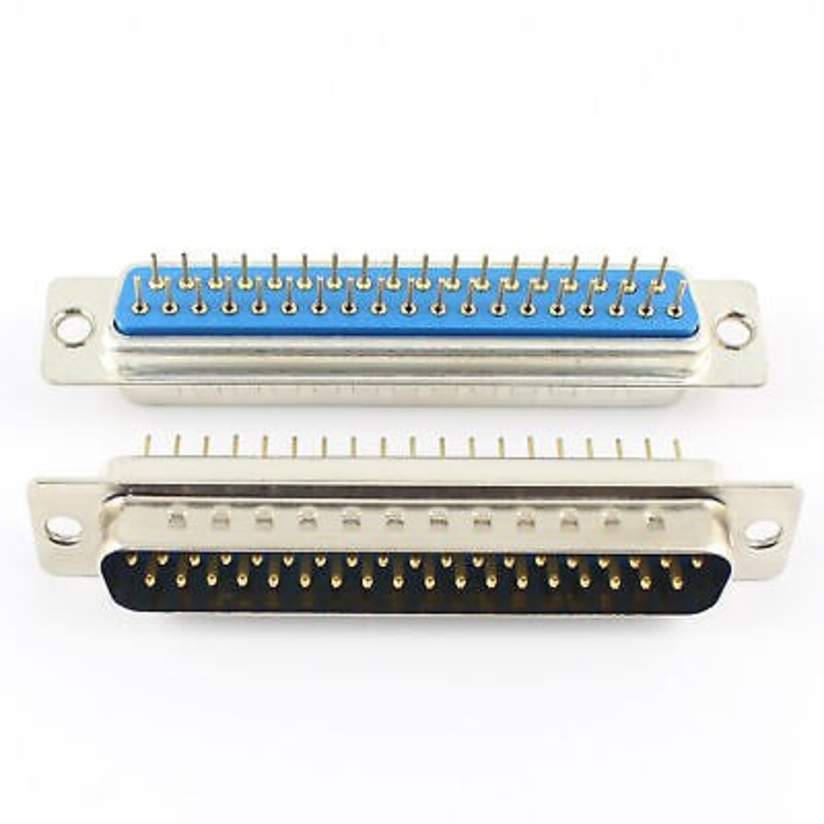 DB37 Pin D-Sub PCB Mount Straight Male Connector (37 Pin D-Sub Male Connector) image 1