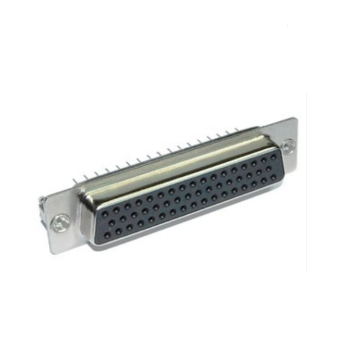 DB50 Pin D Sub PCB Mount Straight Female Connector (50 Pin D Sub PCB Connector) image 1
