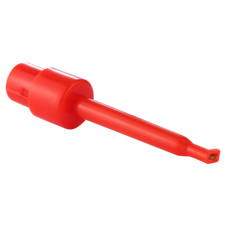 56mm Hook Type Test Probe Clip Red & Black Pair (Mini Grabber Test Clips) image 3