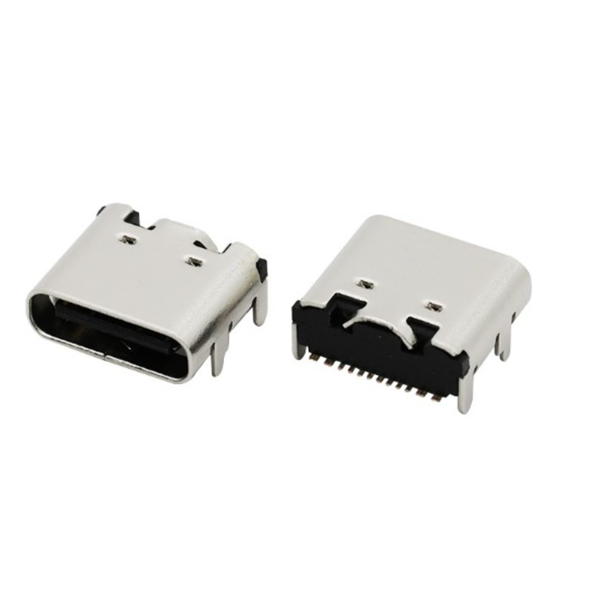16 Pin USB Type C SMD Female Connector (USB Type C PCB Connector) image 1
