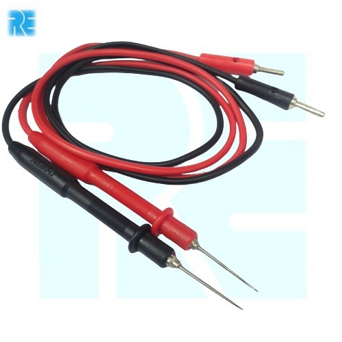 Digital Multimeter Extra Long Pins Test Probe Pair image 1