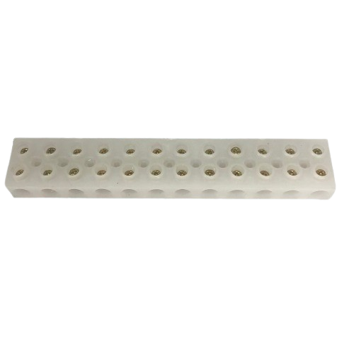 SCN 1215-PVC Strip Connector 12 Way 15 Amp 230V (PVC Terminal Strip) image 1