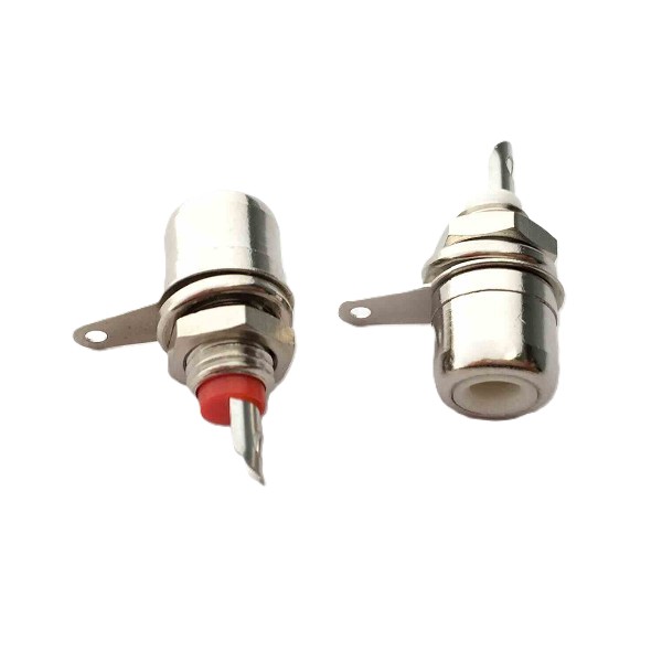 RCA Female Socket Type 41 Panel Mount Connector image 1