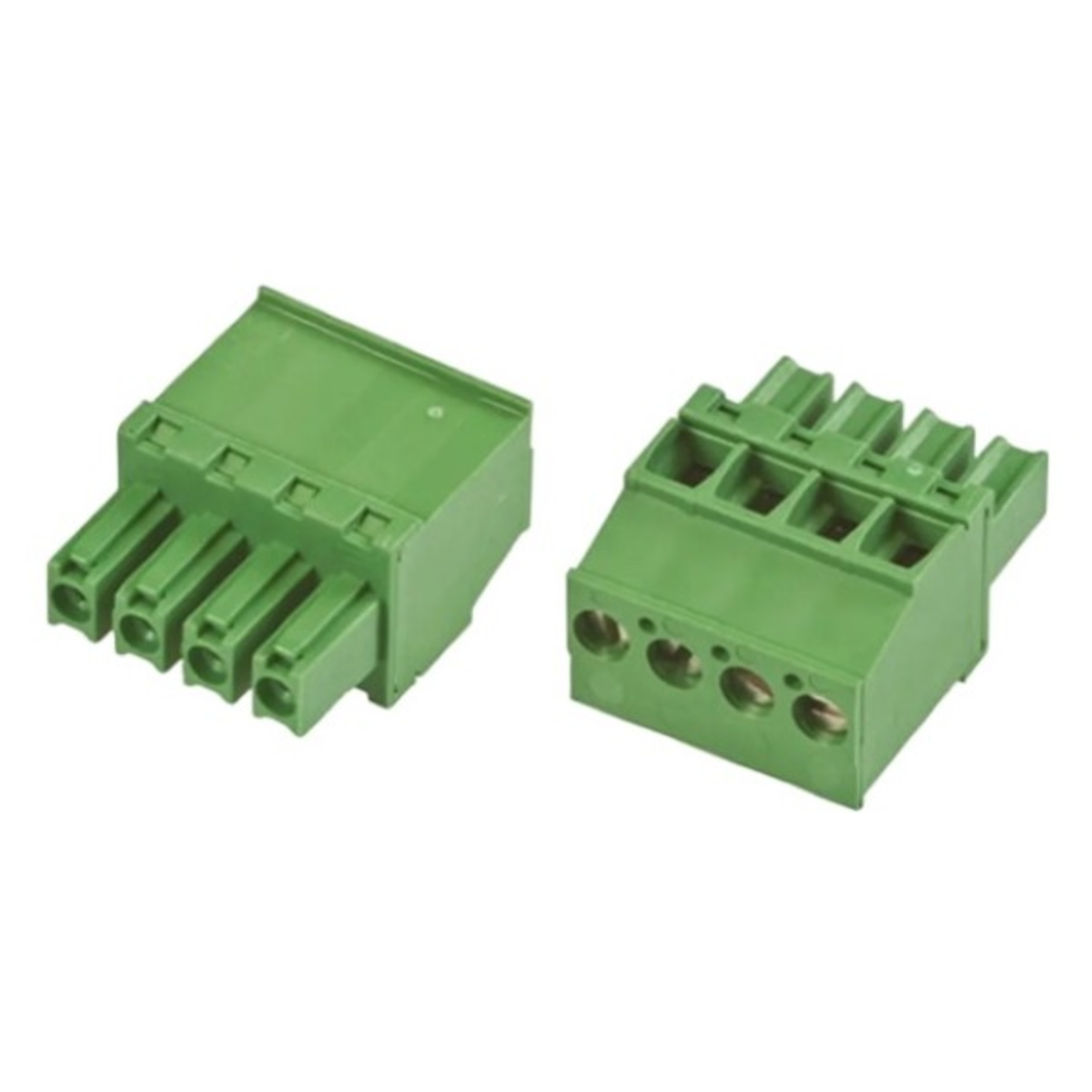 XY2500 4 Pin 3.81mm Straight Pluggable Screw Terminal Female Connector (XY2500 Connector) image 1