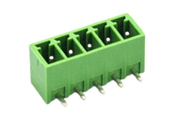 XY2500 - 5 Pin 3.81mm Right Angle Pluggable Terminal Close Male Connector   image 1