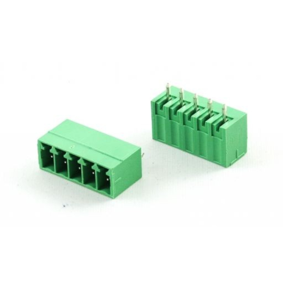 XY2500 5 Pin 3.81mm Straight Pluggable Terminal Closed Male Connector (PCB Terminal Block, Pluggable Header, Male Connector) image 1