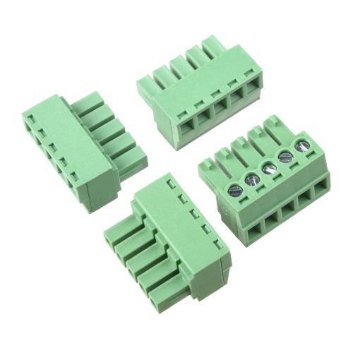 XY2500 - 5 Pin 3.81mm Right Angle Pluggable Screw Terminal Female Connector image 1
