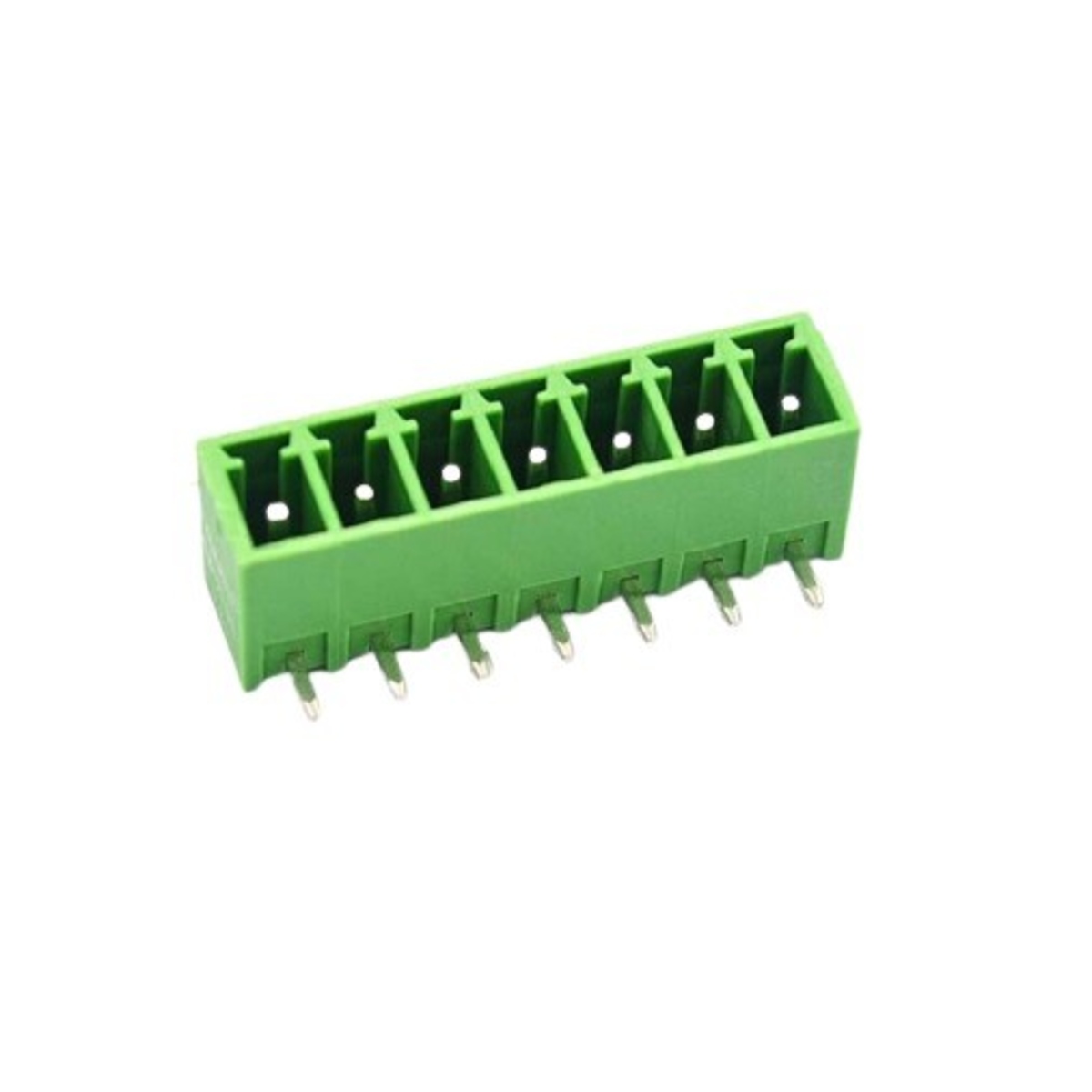 XY2500 7 Pin 3.81mm Right Angle Close Male Connector (Pluggable Terminal Block Header) image 1