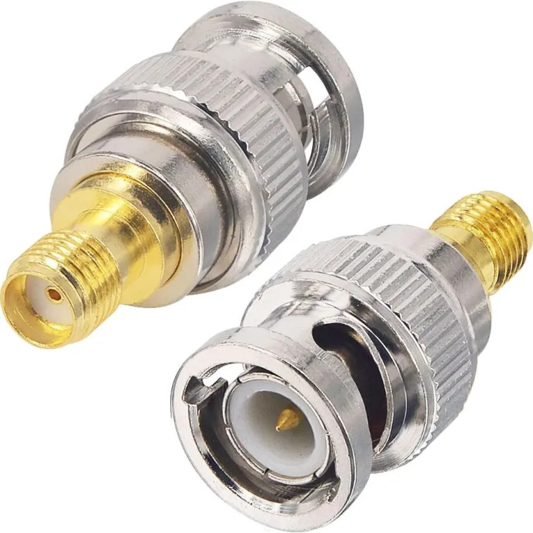 BNC Male to SMA Female RF Adapter Connector (Coaxial Converter) image 2