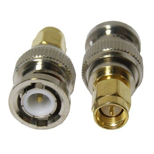 BNC Male to SMA Male Connector image 1