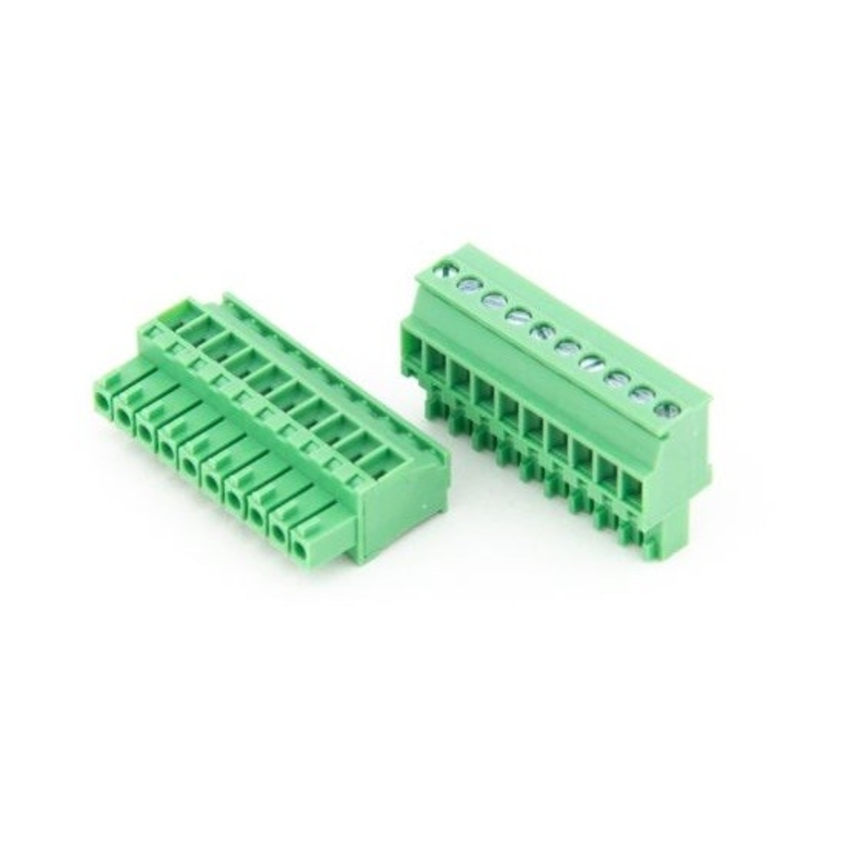 XY2500 10 Pin 3.81mm Straight Pluggable Screw Terminal Female Connector (10 Pin PCB Terminal Block Connector) image 1