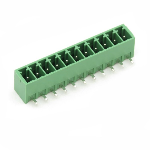 XY2500 - 11 Pin 3.81mm Right Angle Pluggable Terminal Close Male Connector   image 1
