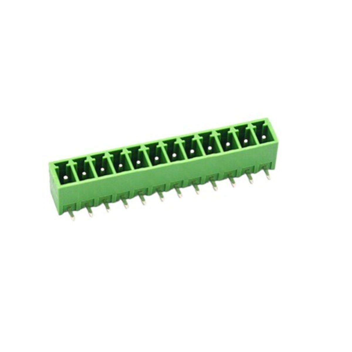 XY2500 12 Pin 3.81mm Right Angle Pluggable Terminal Closed Male Connector (PCB Terminal Block) image 1
