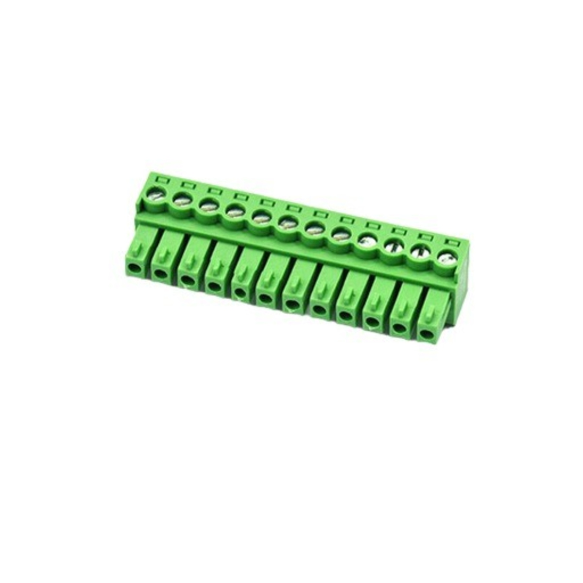 XY2500 12 Pin 3.81mm Right Angle Pluggable Screw Terminal Female Connector (PCB Terminal Block) image 1