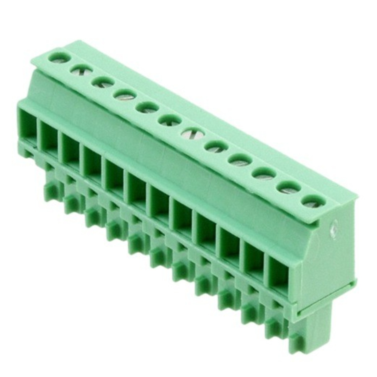 XY2500 12 Pin 3.81mm Straight Pluggable Screw Terminal Female Connector (PCB Terminal Block Connector) image 1