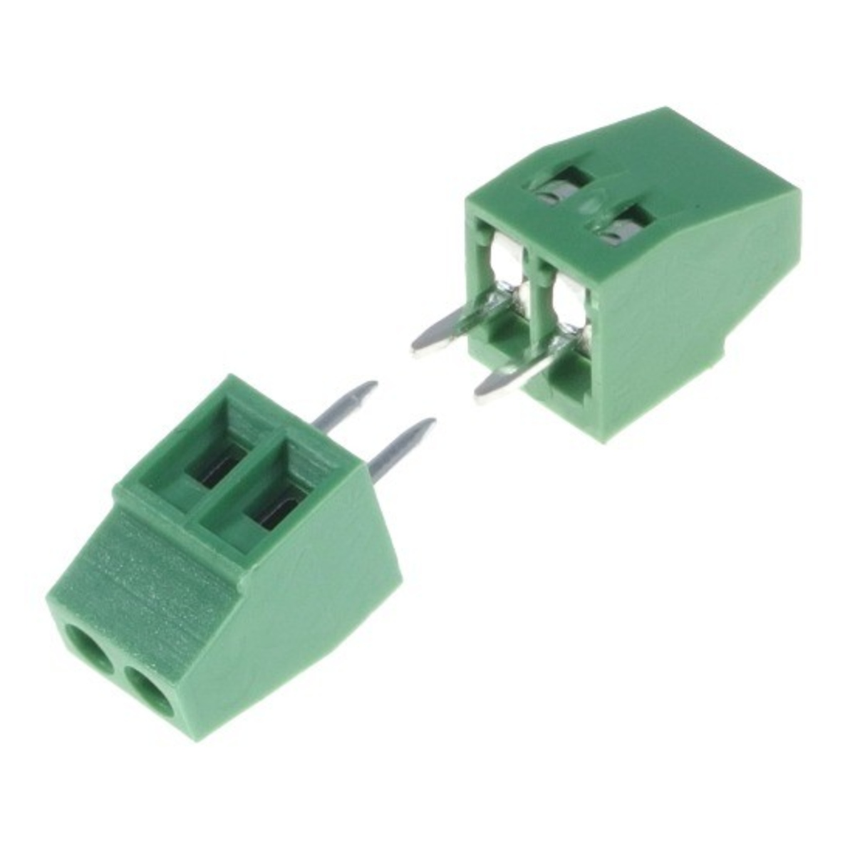 DG308-02P-14-00AH 2 Pin 2.54mm Screw Terminal Block (PCB Terminal Connector) image 1