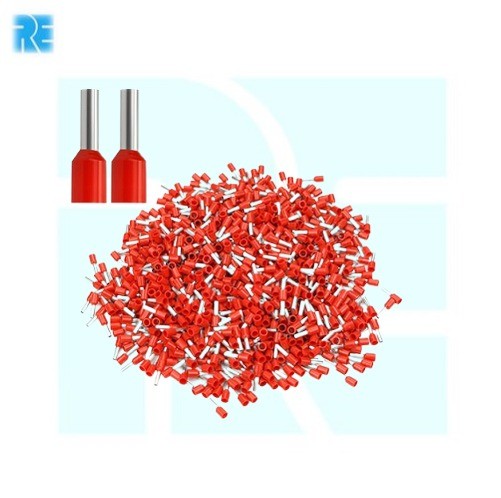 1 mm Insulated Cord End Terminal Red image 1