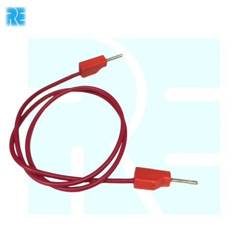 2 MM Moulded Patch Cord -GP2 Red image 1