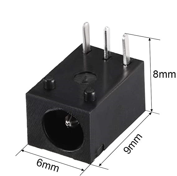 3.5mm x 1.3mm DC-003 Type 30 DC Power Jack Socket (Female DC Connector) image 3
