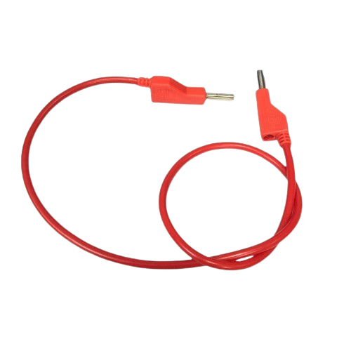 4mm Moulded Patch Cord GP4 Red (Test Lead / Laboratory Patch Cable) image 1