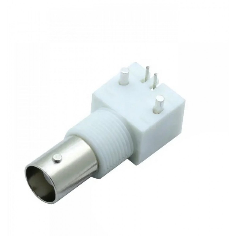 BNC Female Right Angle Type 416 Solder PCB Mount Connector image 2